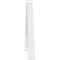 Ekena Millwork Pitch Carrillo Architectural Grade PVC Gable Pediment, 48"W x 12"H x 1"P (6/12) GPP048X012X100CRL - alternate 5